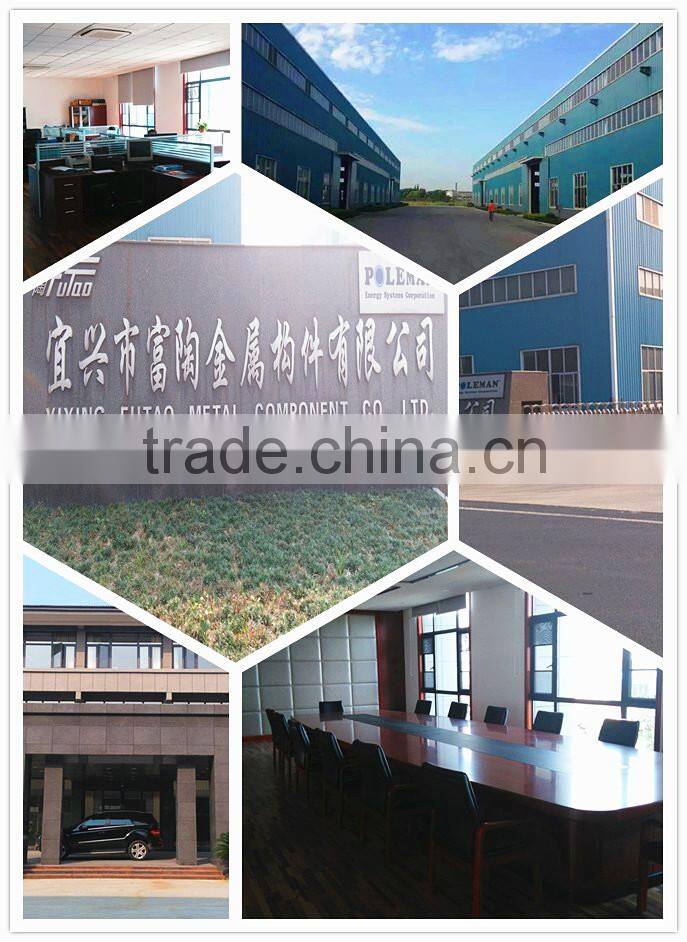 manual and electric high mast steel octagonal pole