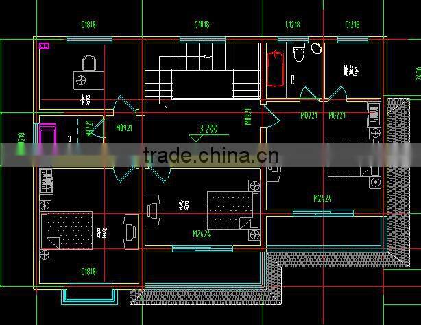 china cheap prefab villa