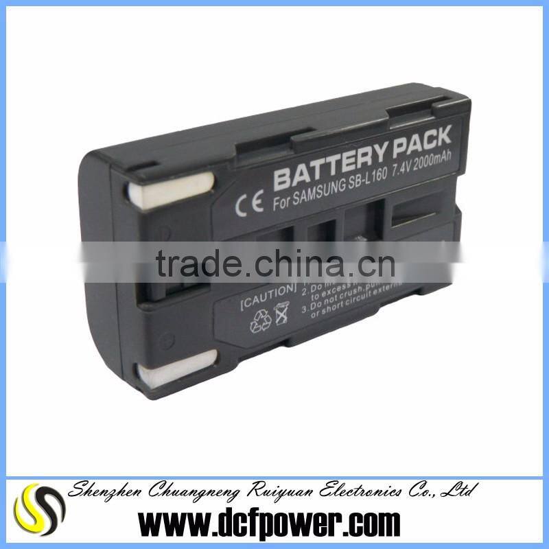 High-performance portable battery SB-LSM160 for VP-D647 VP-D651 VP-D653 VP-D655 VP-D963 VP-D351i VP-D352i VP-D353i
