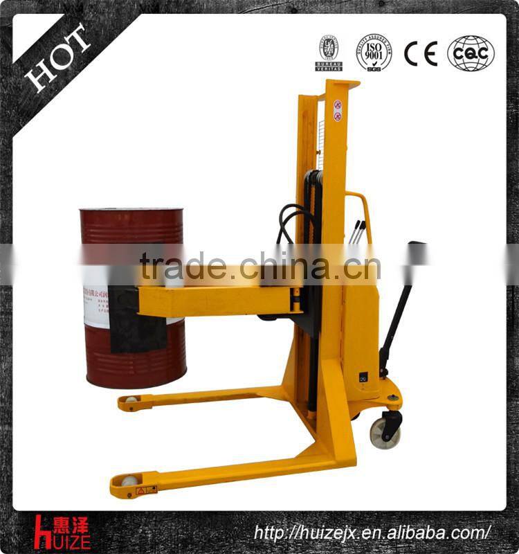 600kg 2.5m Semi Electric Paper Roll Stacker in Forklift
