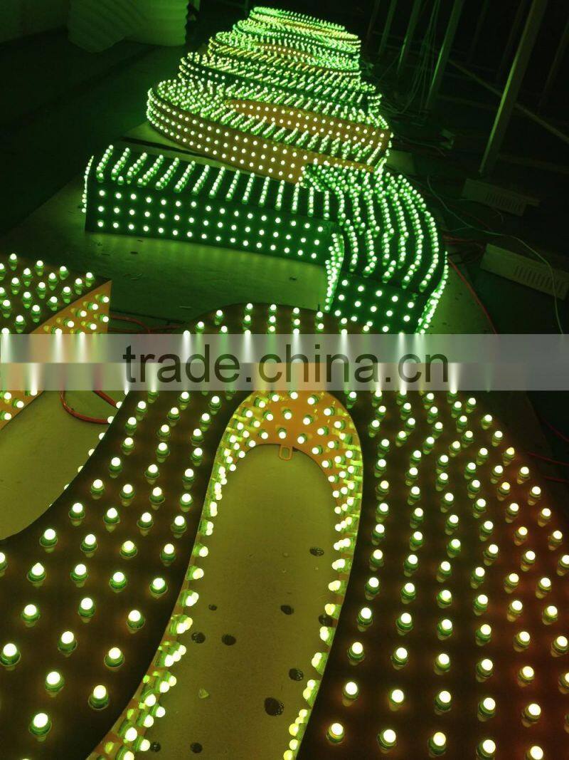 12mm pixel led string lights colorful 12mm led for Christmas Home