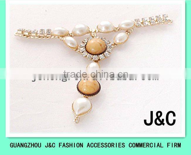 new arrival colorful fashion jeweled rhinestone lady shoe accessories