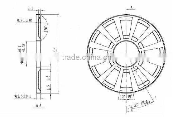Fire Alarm Heating Detector Bimetallic Thermostat