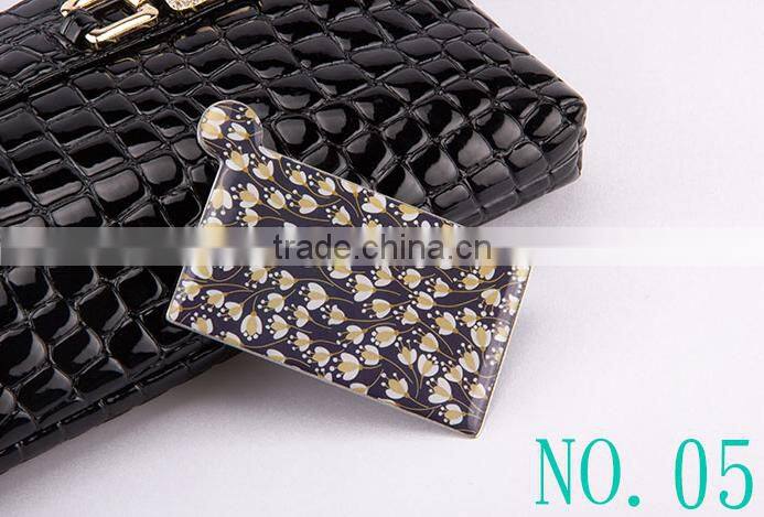 Stainless steel polishing compact mirror and stainless steel sheet polished pocket mirror