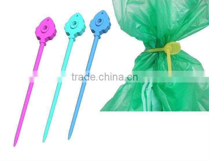 SET 6 Stretch N' Twist Silicone Bag Ties