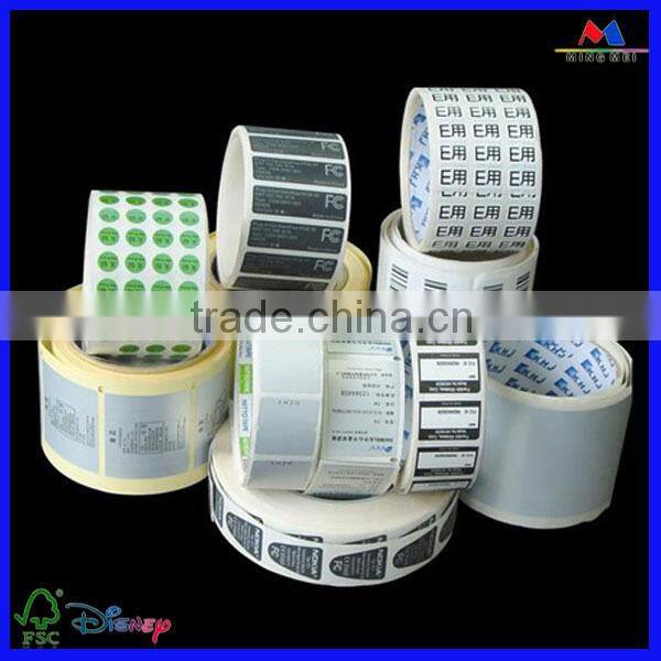Printed Adhesive Label Sticker China Manufacturer