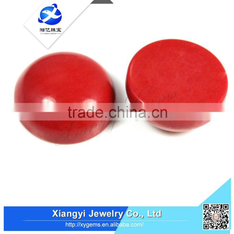 China new design popular wholesale sky blue round shape cabochon parcel