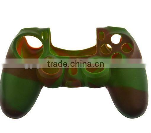 6 Colors Camouflage Silicone Case Cover for PS4 Controller shell Wholesale