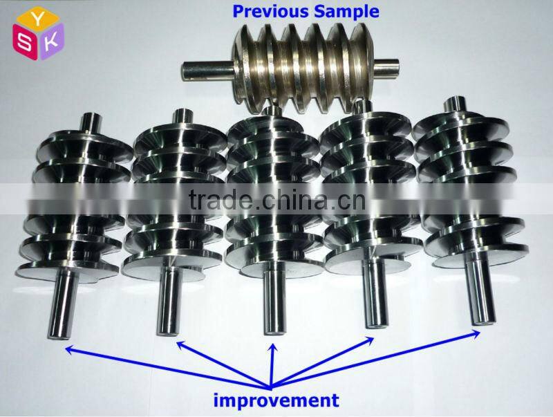 High Precision metal worm gear shaft