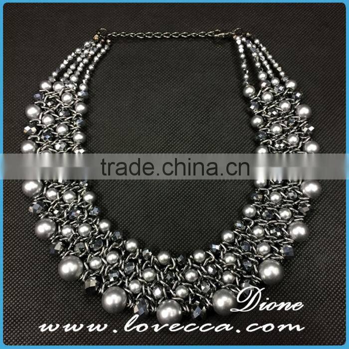 2016 New Europe style jewelry pretty woman fashion Exaggerated necklace