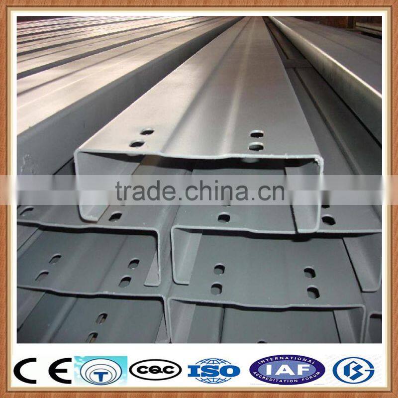 alibaba galvanized steel c channel price on website