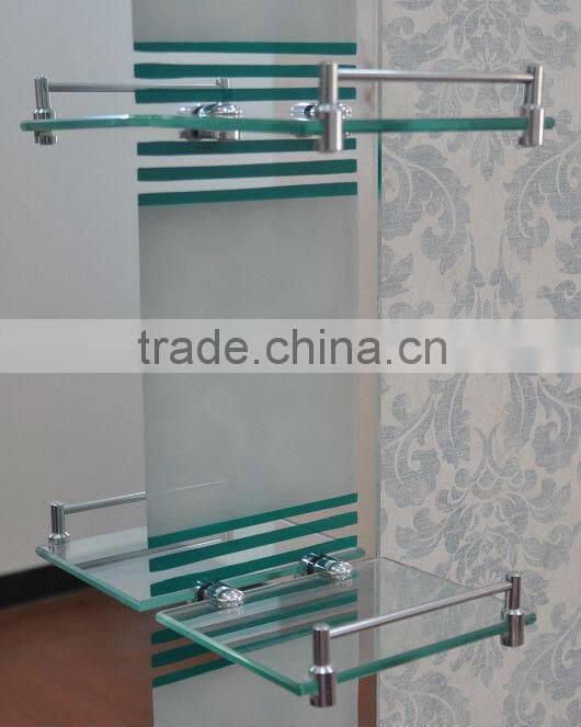 ximu economic painting and sandblast bath mirror wall mounted shelves bathroom accessories light mirror