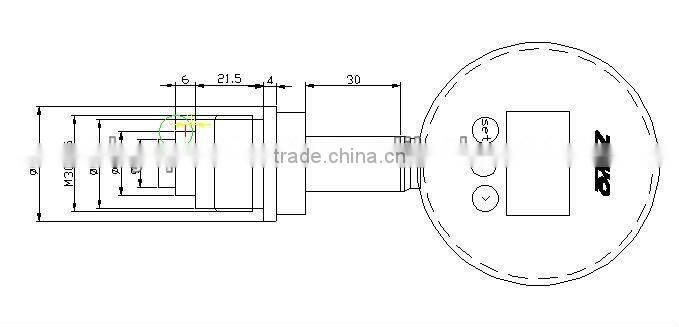 High precision low power pressure indicator transmitter