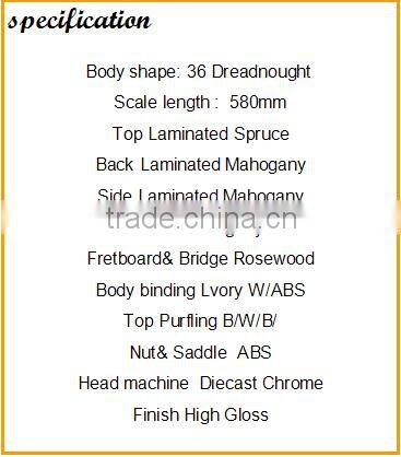 Factory production Mahogany guitar kit best price