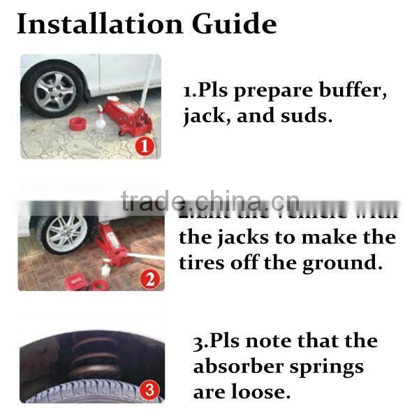coil spring buffer PCB_TPU for car use