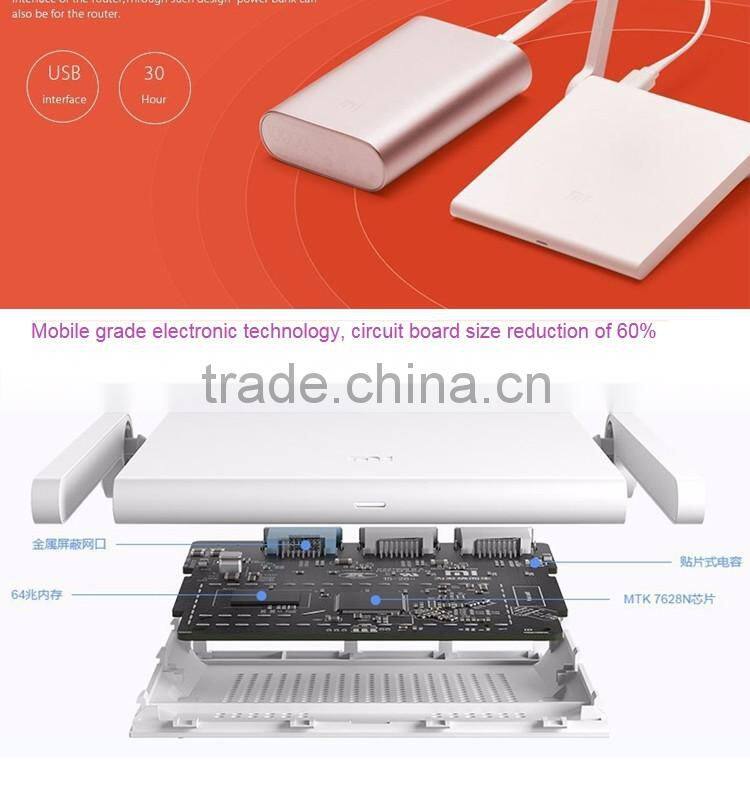 XiaoMi Mi WiFi Router Youth Edition 2.4GHz Band 300Mbps 16M Flash 64MB DDR2 Support Wall Through Model for iPhone 6S/6S Plus/6/6