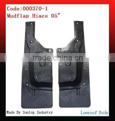 KDH 200 body parts mudflap Hiace mudguard #000370-1 Hiace 2005 lowroof body mudflap mudguard for hiace
