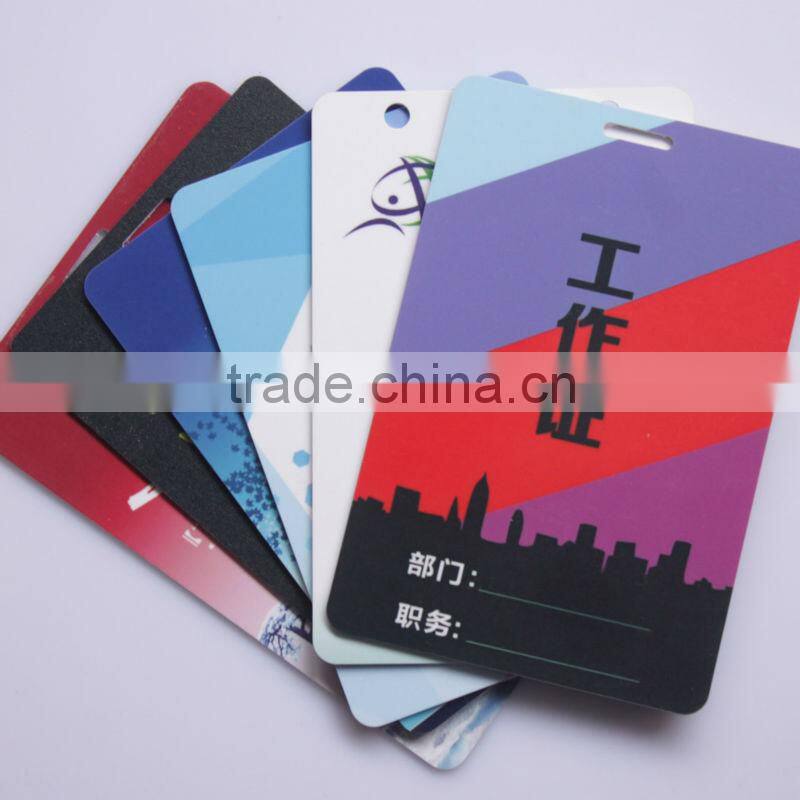Fashion and Fancy Double Sided PVC Business blank card