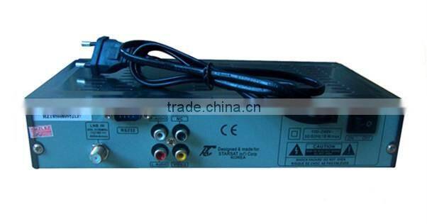 Classic FTA TV Set Top Box DVB and MPEG-2 Full Compliant Satellite TV Receiver Support PAL/NTSC For the Middle East