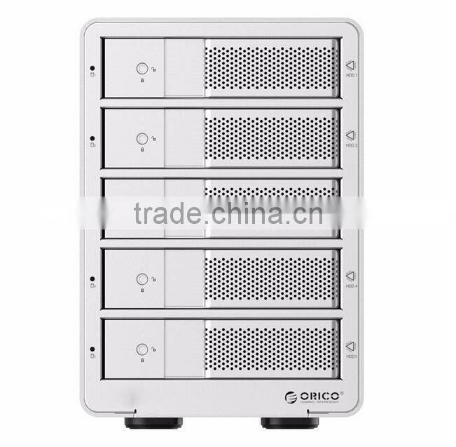 5-bay 3.5'' tool free USB3.0 SATA HDD external enclosure 9558U3