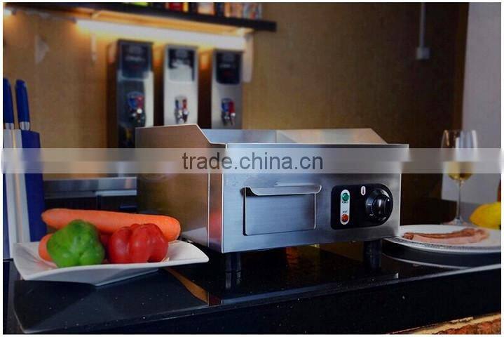 Stainless steel table top Electric barbecue Griddle(CE certificate)(ZA-360V)