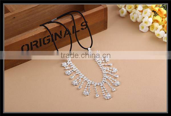 MYLOVE diamond crystal bridal hair jewelry women head bands handmade MLF137