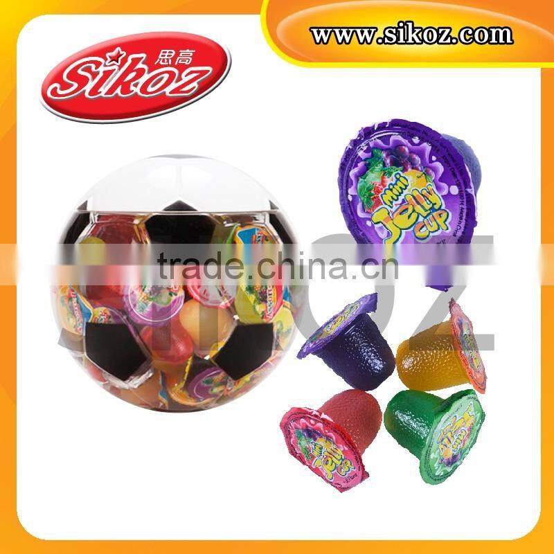 sk-v092 Fruit flavour Mini fruit jelly cup in bulk packing