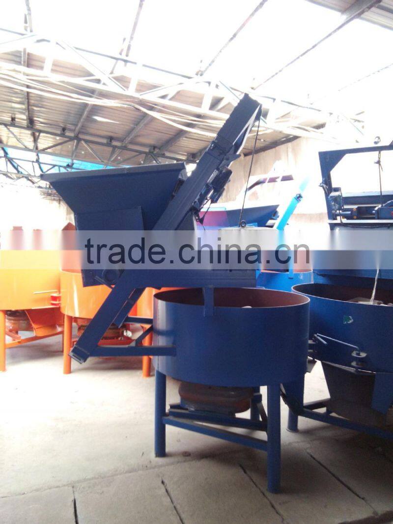 JD350/JD500 pan mixer concrete batching plant plant