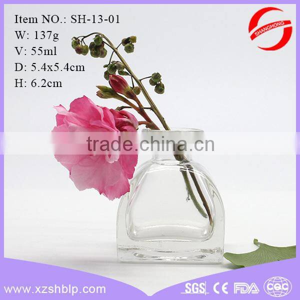 New style glass aroma diffuser bottle with small capacity