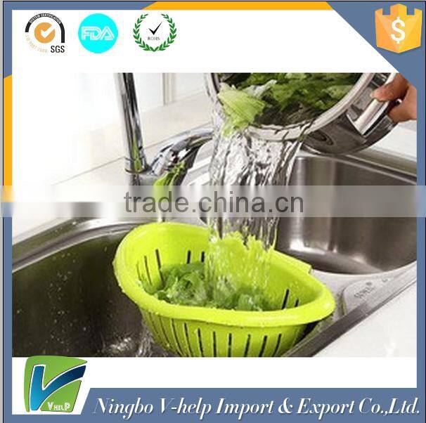 The Kitchen Sink Drain Basket And Tableware Draining Racks Multifunction Water Control Water Filter Basket Frame