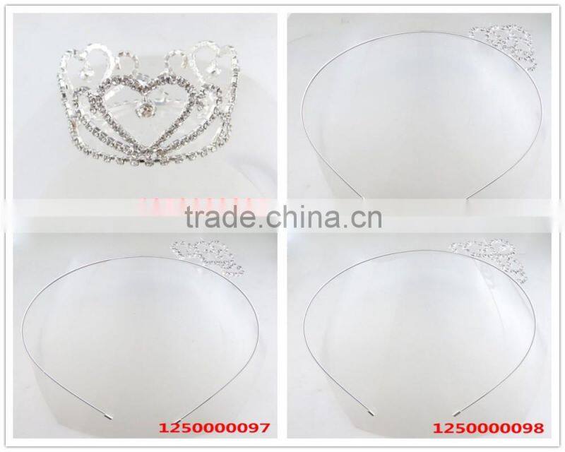 Luxury style cheap pearl crown