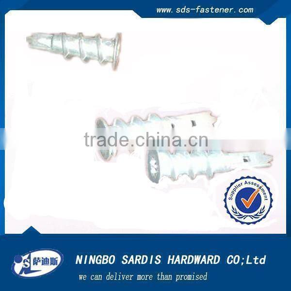 hollow wall screw ground screw bolt ground chemical sleeve wedge anchor