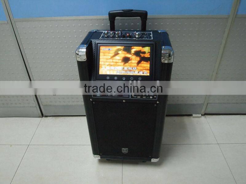 wireless speaker with USB/SD/MMC/WIRELESS MIC SA-618