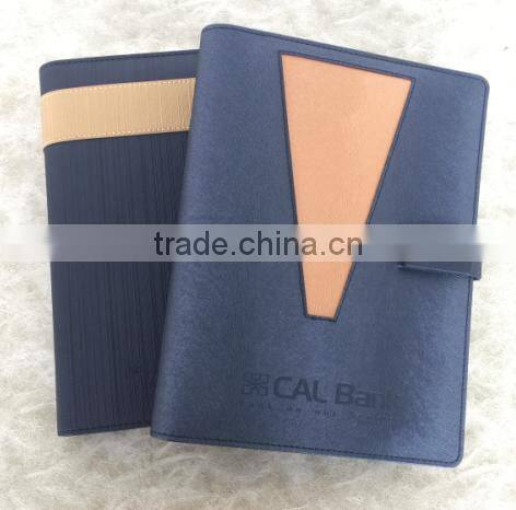 a5 whosesale leather usb notebook for muntajat