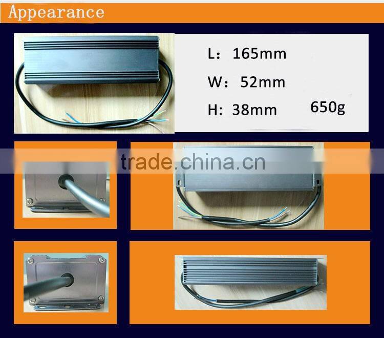 constant current waterproof DC20-36V 2400mA 80W LED driver for tunnel lights