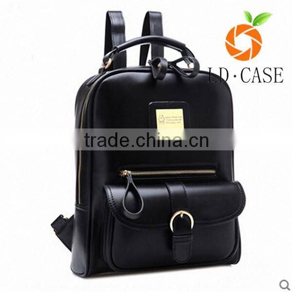 new products men vintage leather backpack, shoulder bag
