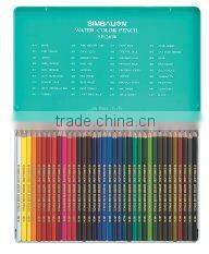WATERCOLOR PENCIL (FULL LENGTH, 36 COLORS, TIN BOX)