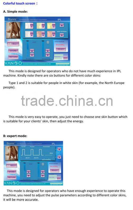 hair laser removal machine ipl