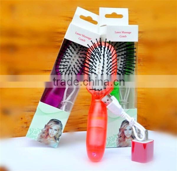 Waterproof Electric Hair Washing Brush Comb with Vibrating Head Massager Function