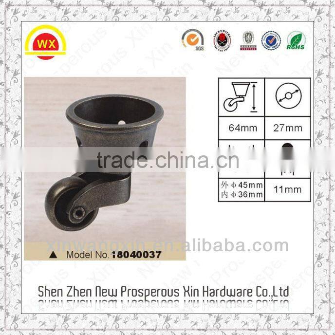 Table metal round cup heavy duty furniture table leg caps metal