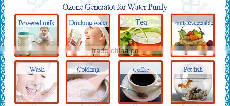 2015 factory price high quality ozone tube spare parts water purifier ionizer machine