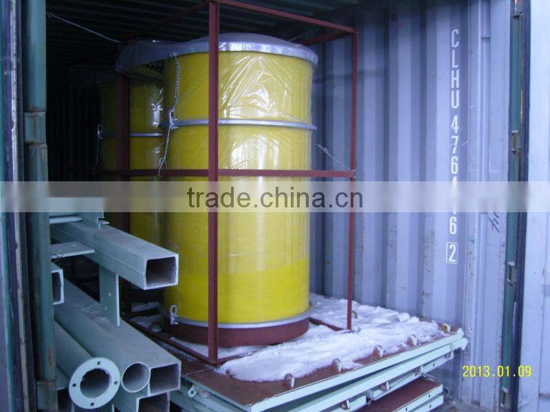 100 ton cement store silo low price with foundation design piece type