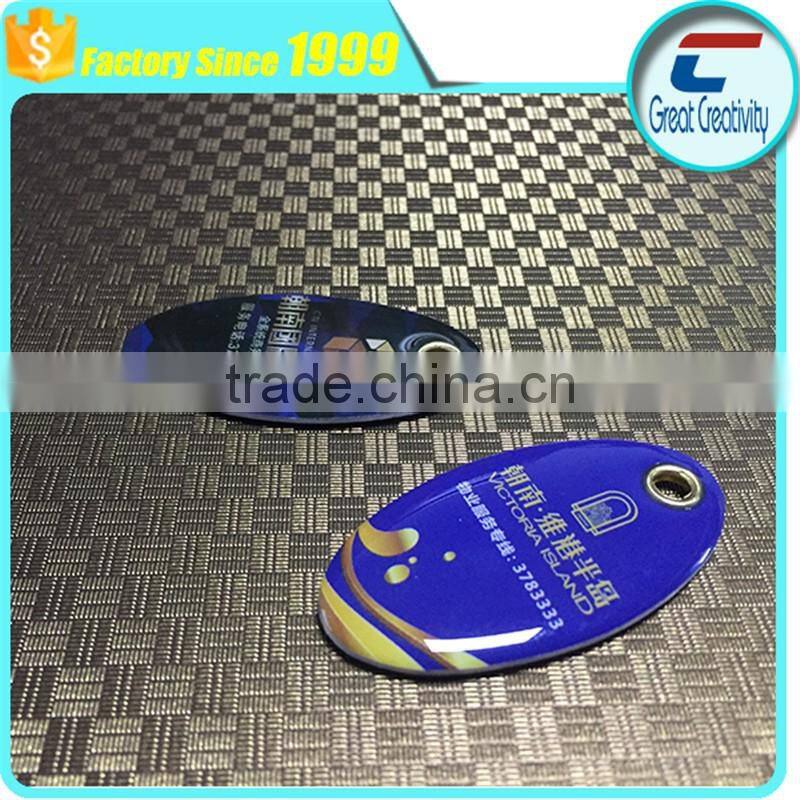 Waterprool Nice Cute RFID NFC Sticker Keychain Mini Key Card