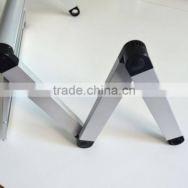 Adjustable Vented Laptop Table Laptop Computer Desk Portable Bed Tray Book Stand Computer Desk portable laptop table 17'