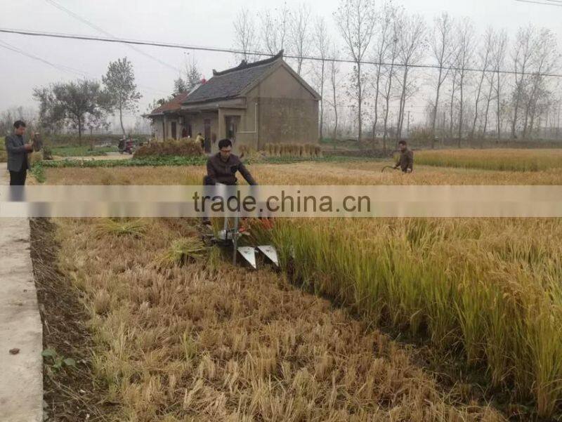 2017 hot sale Mini reaper binder-combine harvester