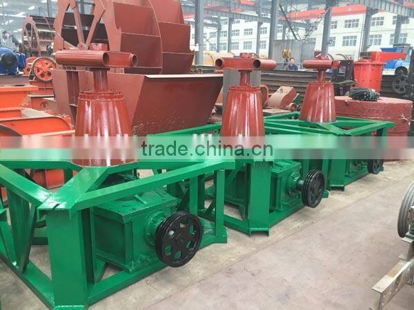 Wet type pan grinding mill for iron ore grinding