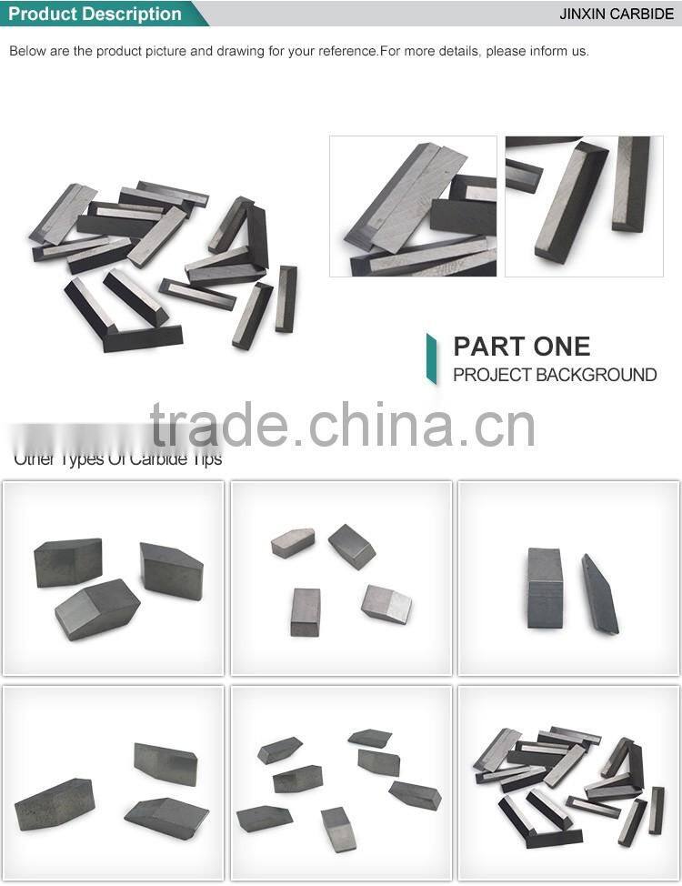 New design tungsten carbide insert,carbide braze tip