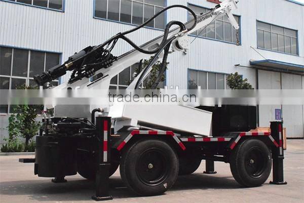 Large torque , High Efficiency ! HF510T water drilling machine prices