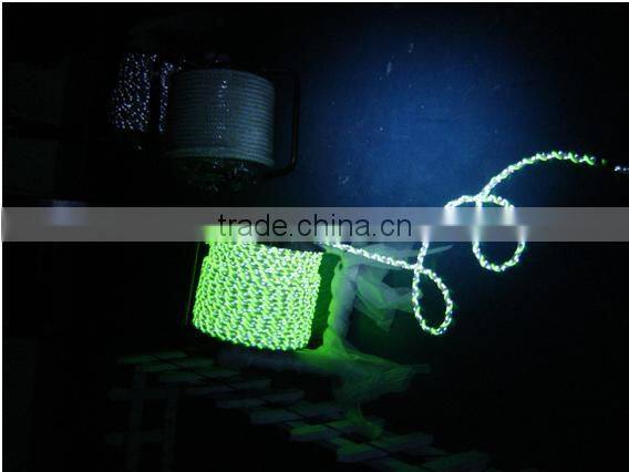 Fire fighting portable solar panel battery recharge emergency EL rope light