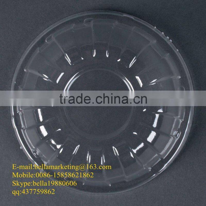 Clear High Dome Lid for ice cream, parfaits, fruit salads, sundaes